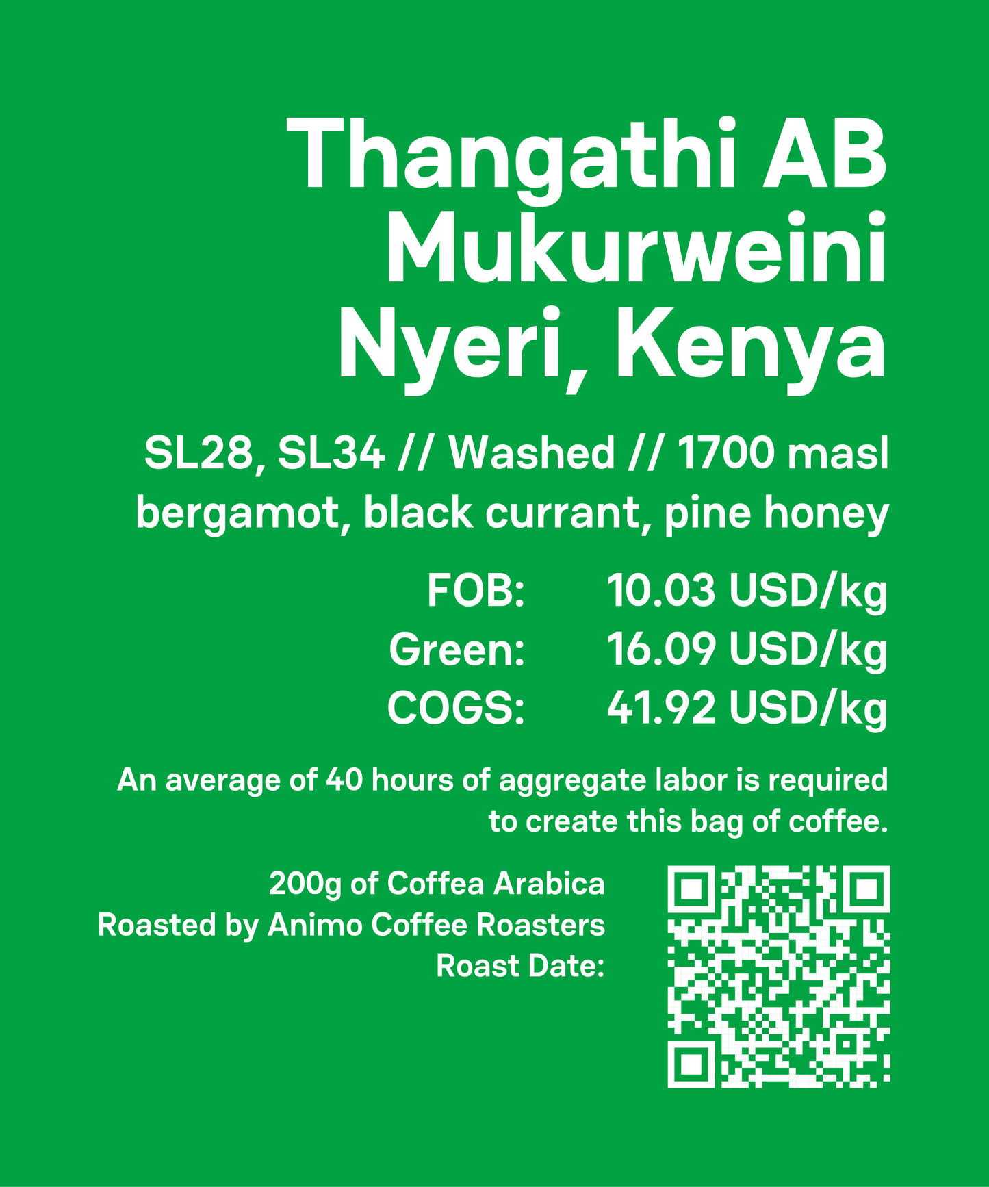 Thangathi AB Kenya | 200g
